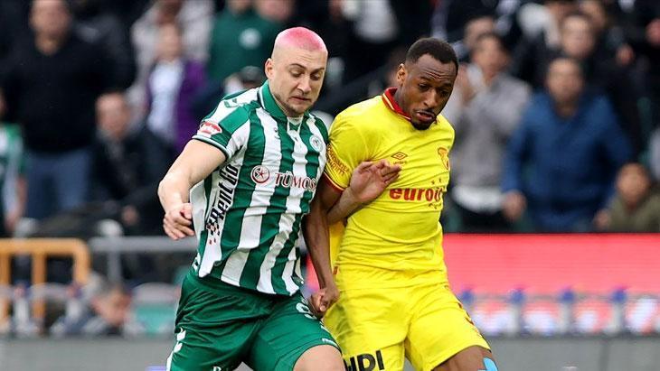 Trendyol Süper Lig'de Konyaspor ve Göztepe Sahadan Beraberlikle Ayrıldı