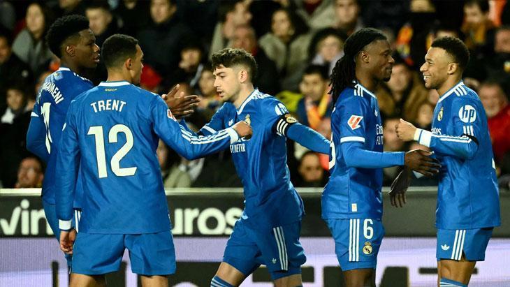 Real Madrid, Valencia Deplasmanında Galip Gelerek Serisini Sürdürdü