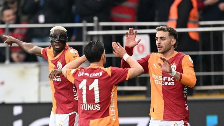 Galatasaray, Çaykur Rizespor Deplasmanında Farklı Kazandı: 3-0