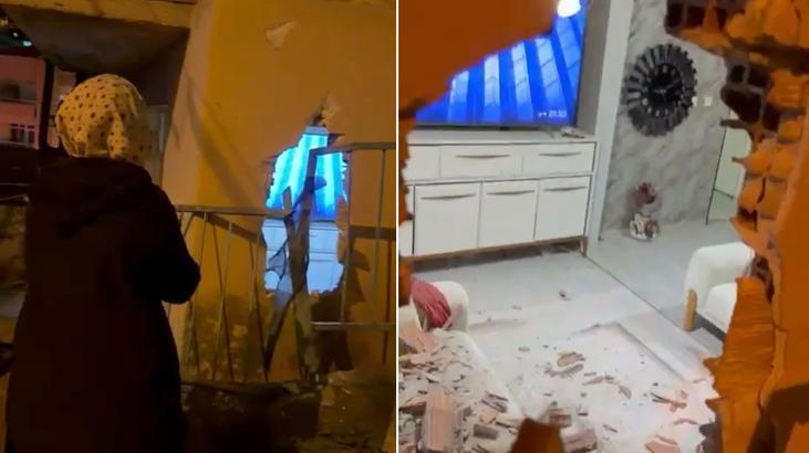 Evinde Otururken Kamyonet Duvarı Yıkıp Üzerine Yıktı