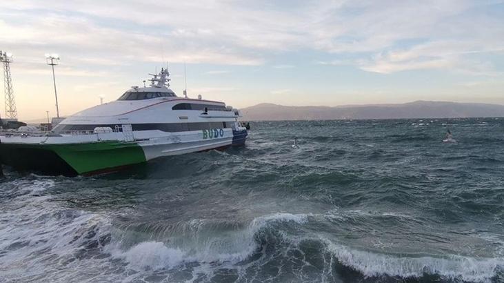 Marmara Denizi'nde Fırtına Seferleri Durdurdu: BUDO 8 Seferini İptal Etti