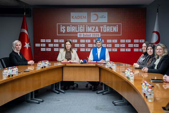 Türk Kızılay ve KADEM'den Güçlü Toplum İnşası İçin Stratejik İş Birliği