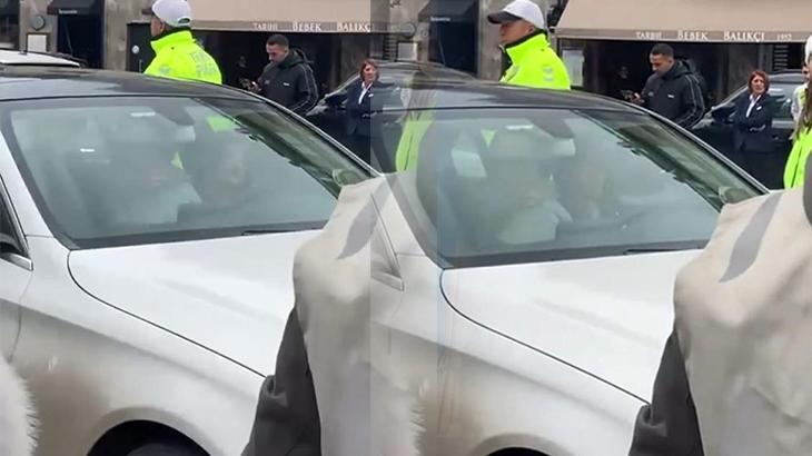 Bebek'te Trafiği Durduran İlginç Olay: Sürücü Araç İçinde Dans Etti