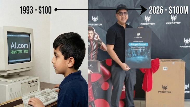 10 Yaşında Alınan Alan Adı 70 Milyon Dolar Değerinde Satıldı