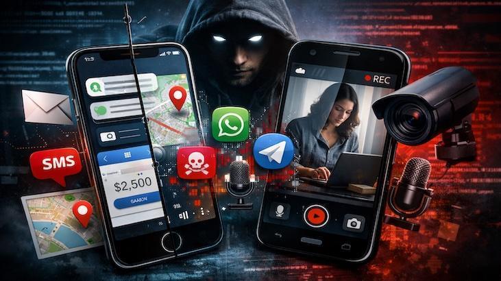 Telefonları Tamamen Kontrol Eden Yeni Casus Yazılım Tehdidi