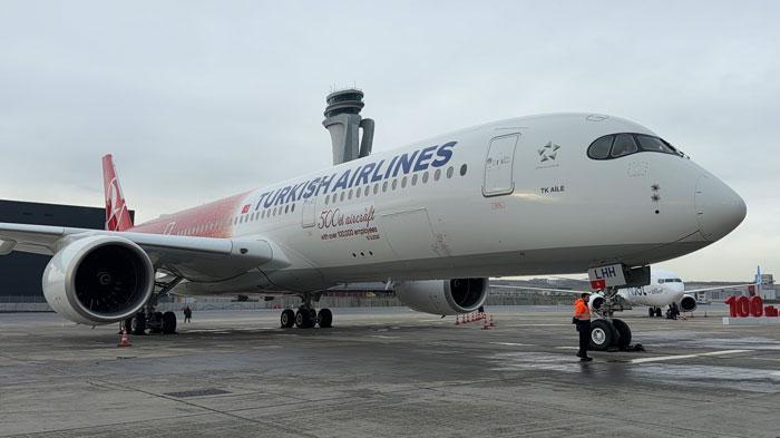 Türk Hava Yolları'nın 500. Uçağı Tanıtıldı: 100 Bin Çalışanın Emeği Gökyüzünde