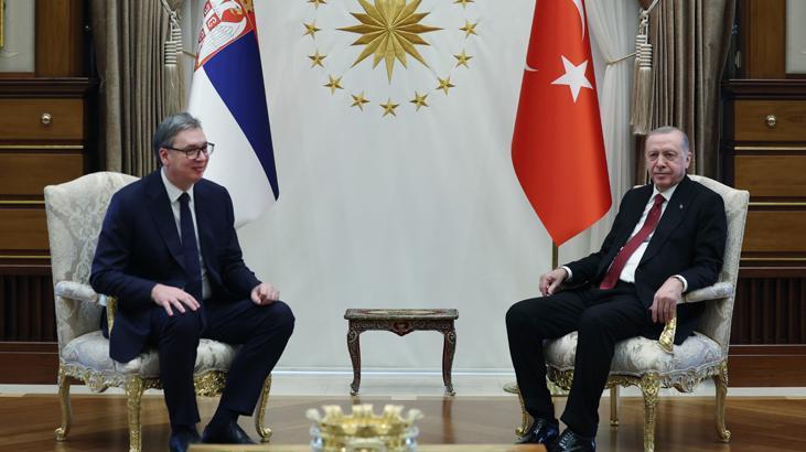 Cumhurbaşkanı Erdoğan ve Sırbistan Cumhurbaşkanı Vucic'ten Önemli Açıklamalar