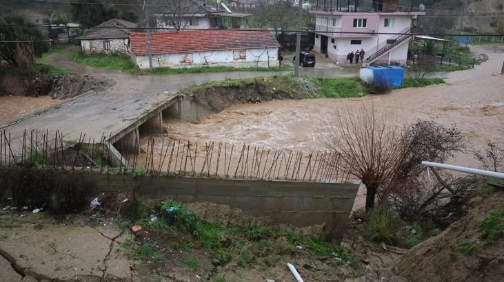 Aydın İncirliova'da Dere Taştı: 9 Ev Tedbir Amaçlı Boşaltıldı