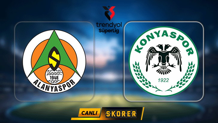 Süper Lig'de Alanyaspor ve Konyaspor Sahaya Çıkıyor
