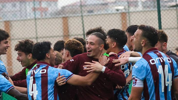 Trabzonspor U19, Fenerbahçe'yi Nefes Kesen Maçla Devirdi