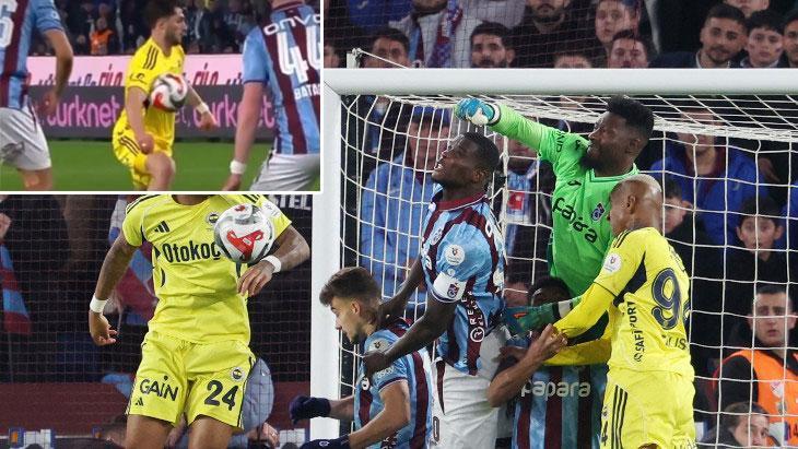 Trabzonspor - Fenerbahçe Maçında Gol Öncesi Tartışmalı An!