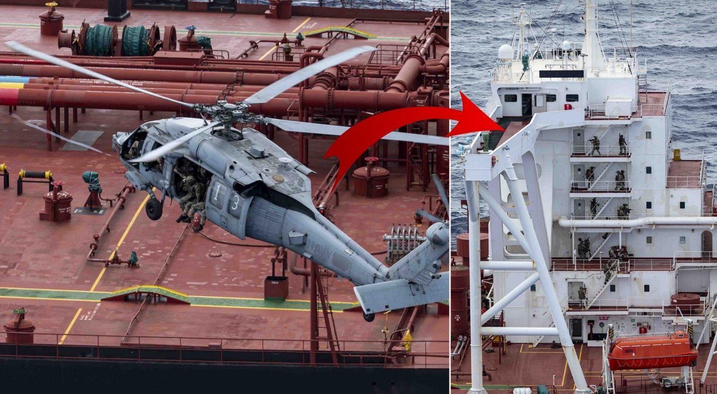 ABD Donanması, İran Bağlantılı Tankere Hint Okyanusu'nda Müdahale Etti