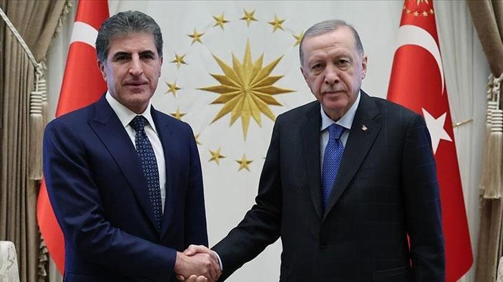Erdoğan ve Barzani Bölgedeki Gelişmeleri Değerlendirdi