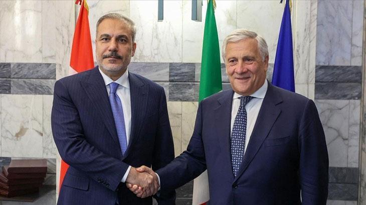 Dışişleri Bakanları Fidan ve Tajani'den Bölgesel İstikrar Vurgusu