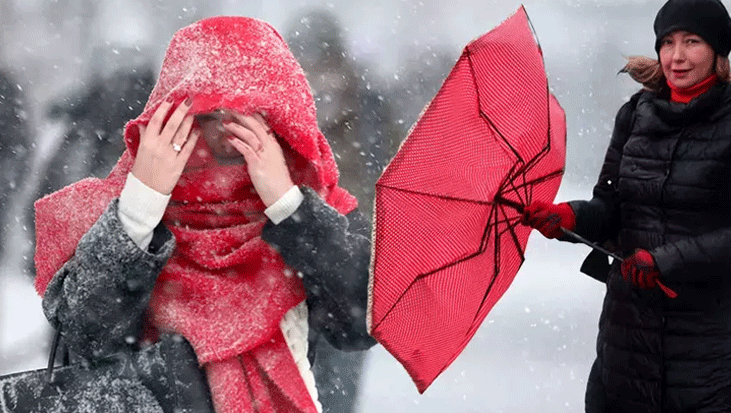 Meteoroloji'den 19 İlde Kuvvetli Yağış ve Kar Uyarısı