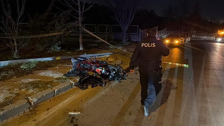 Genç Sürücü Motosiklet Kazasında Hayatını Kaybetti