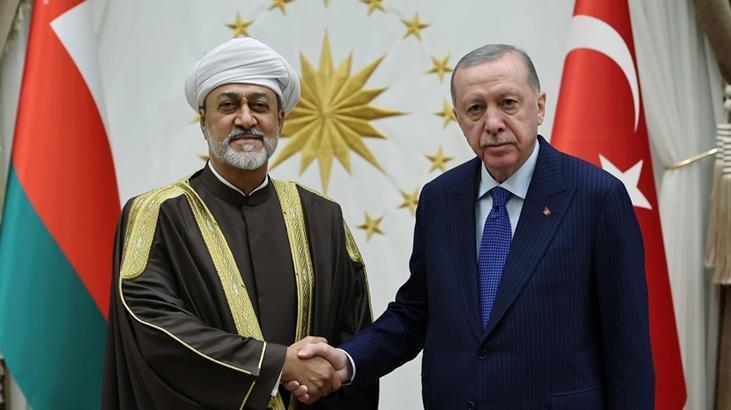 Erdoğan ve Umman Sultanı Bölgesel Güvenlik ve İkili İlişkileri Görüştü