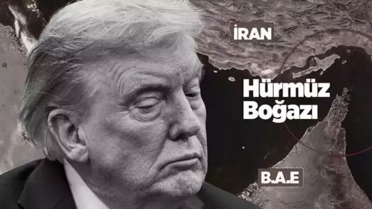 Trump'tan İran'a Sert Çıkış: "Hürmüz Boğazı Açılmazsa Yerle Bir Ederiz"