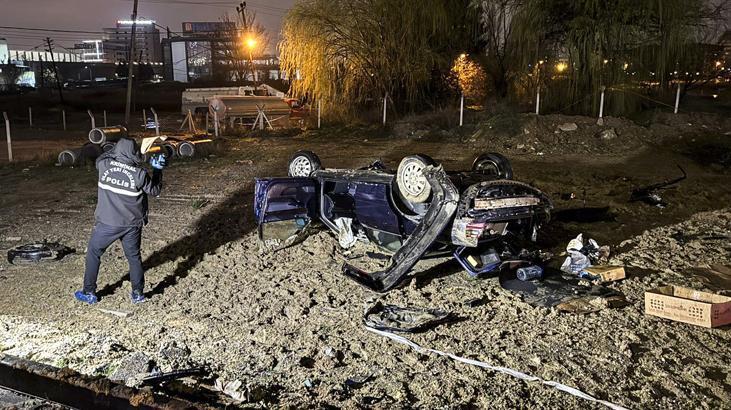 Feci Trafik Kazası Sonucu Bir Sürücü Hayatını Kaybetti