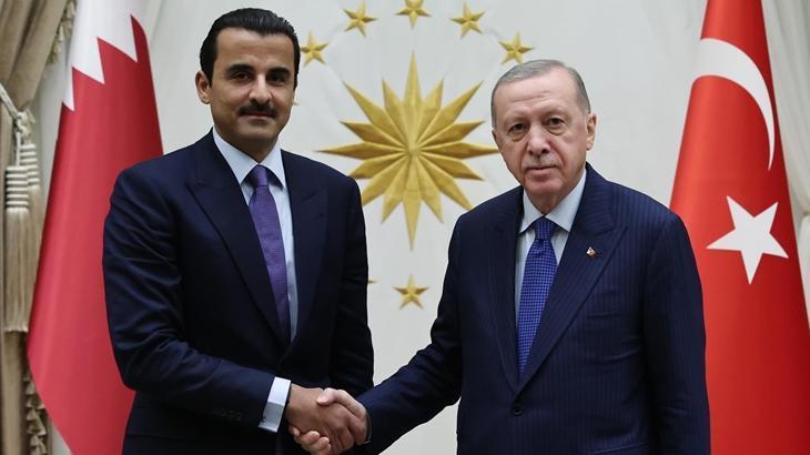 Cumhurbaşkanı Erdoğan ve Katar Emiri Al Sani Telefonla Görüştü