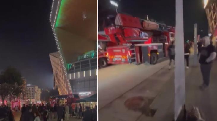 Kağıthane Alışveriş Merkezinde Yangın Paniği: İtfaiye Ekipleri Müdahale Ediyor