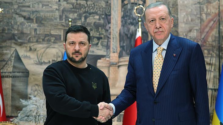 Erdoğan ve Zelenskiy, Dolmabahçe'de Kritik Görüşmeye Başladı