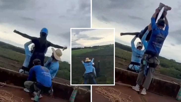 Brezyliya’da Bungee Jumping Felaketi: 21 Yaşındaki Kadın 40 Metre Yükseklikten Halatsız Düşürüldü